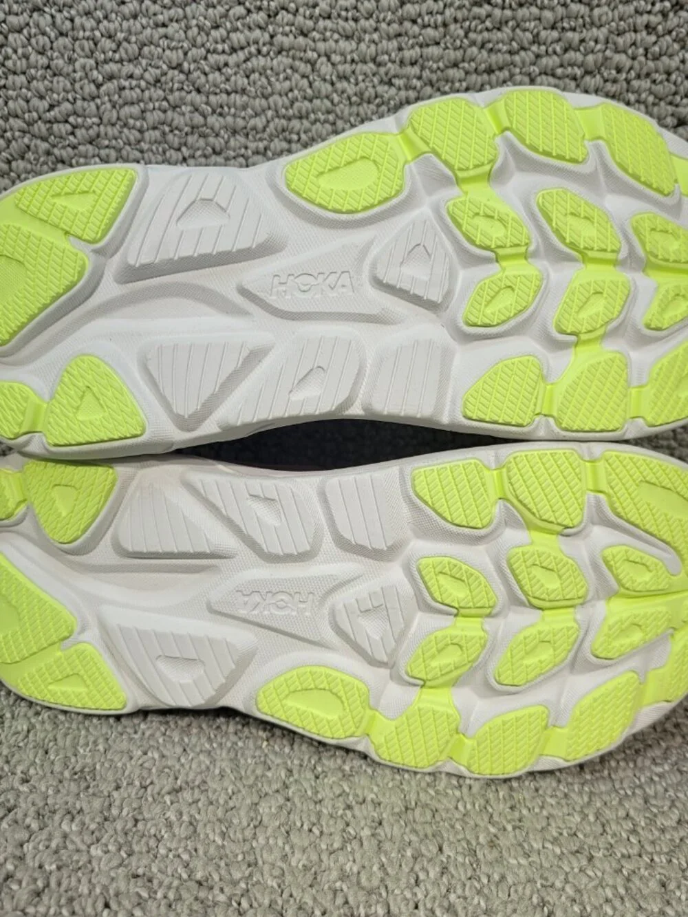 Hoka One One Clifton 11 Women's Size 9B Tangerine Glow White 1176573 TWW